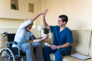 A strong patient-caregiver relationship helps avoid home health caregiver shortage